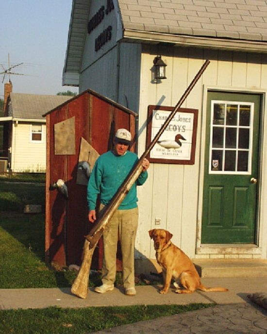 Punt guns turned out to be destructive