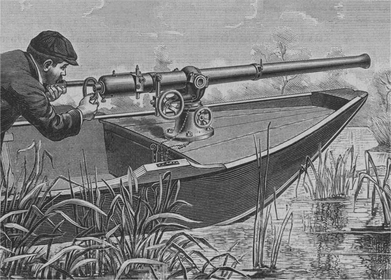 Why are they called punt guns, you ask